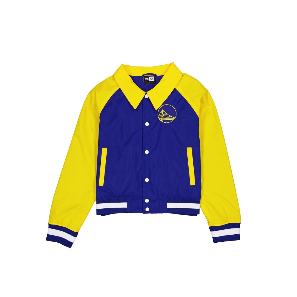 New Era Golden State Warriors Game Day Women's Jacket - Size L